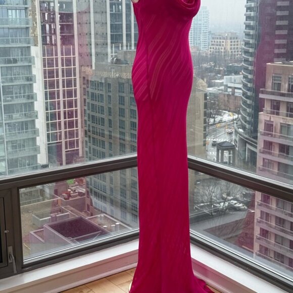 🆕 RAT & BOA 🧿 NWOT Cerise Maxi Dress, Pink, Sz L - US 8 - Picture 10 of 15